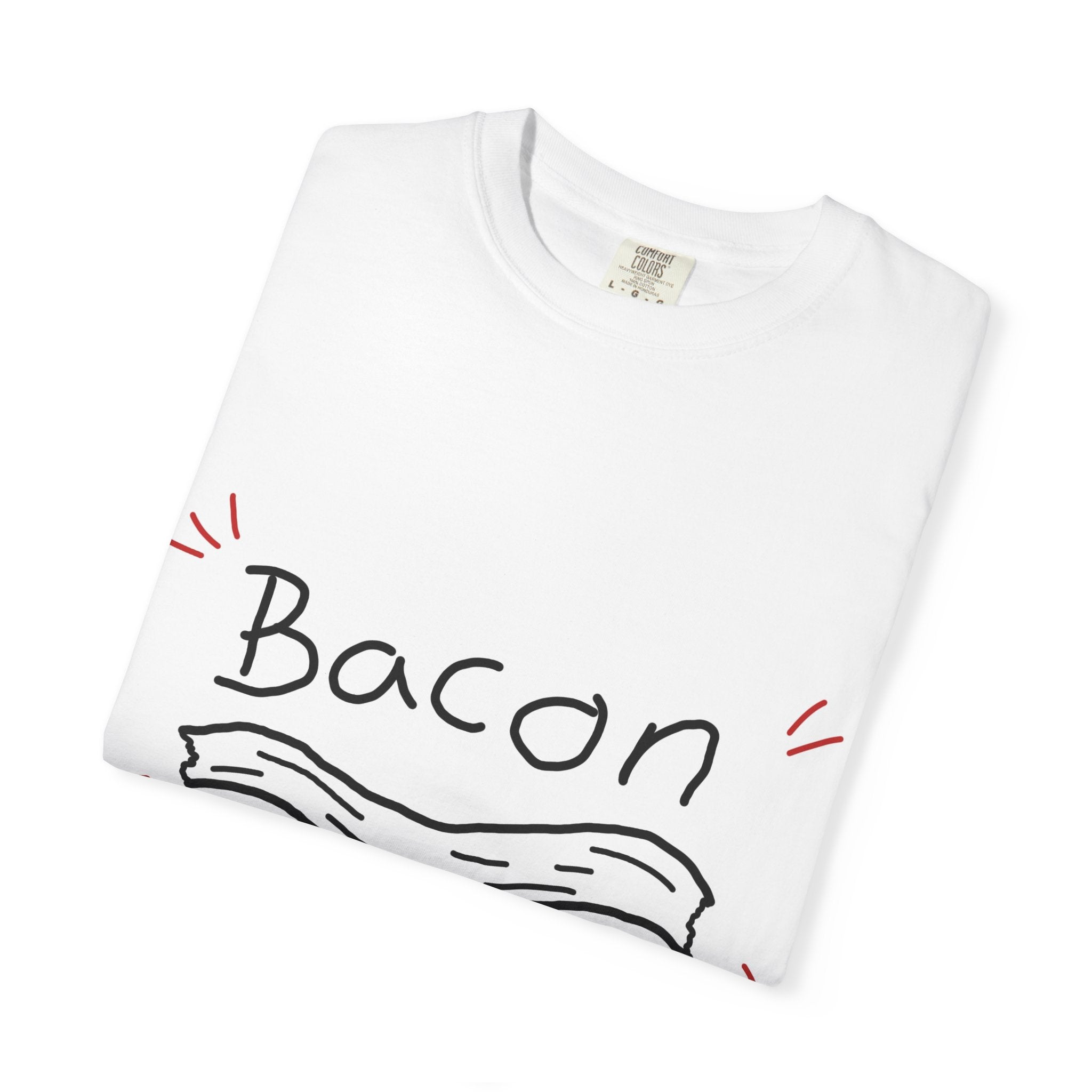 Bacon Doodle T-Shirt — Funny Breakfast Graphic Tee