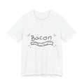 Bacon Doodle T-Shirt — Cute Handwritten Bacon Tee for Food Lovers